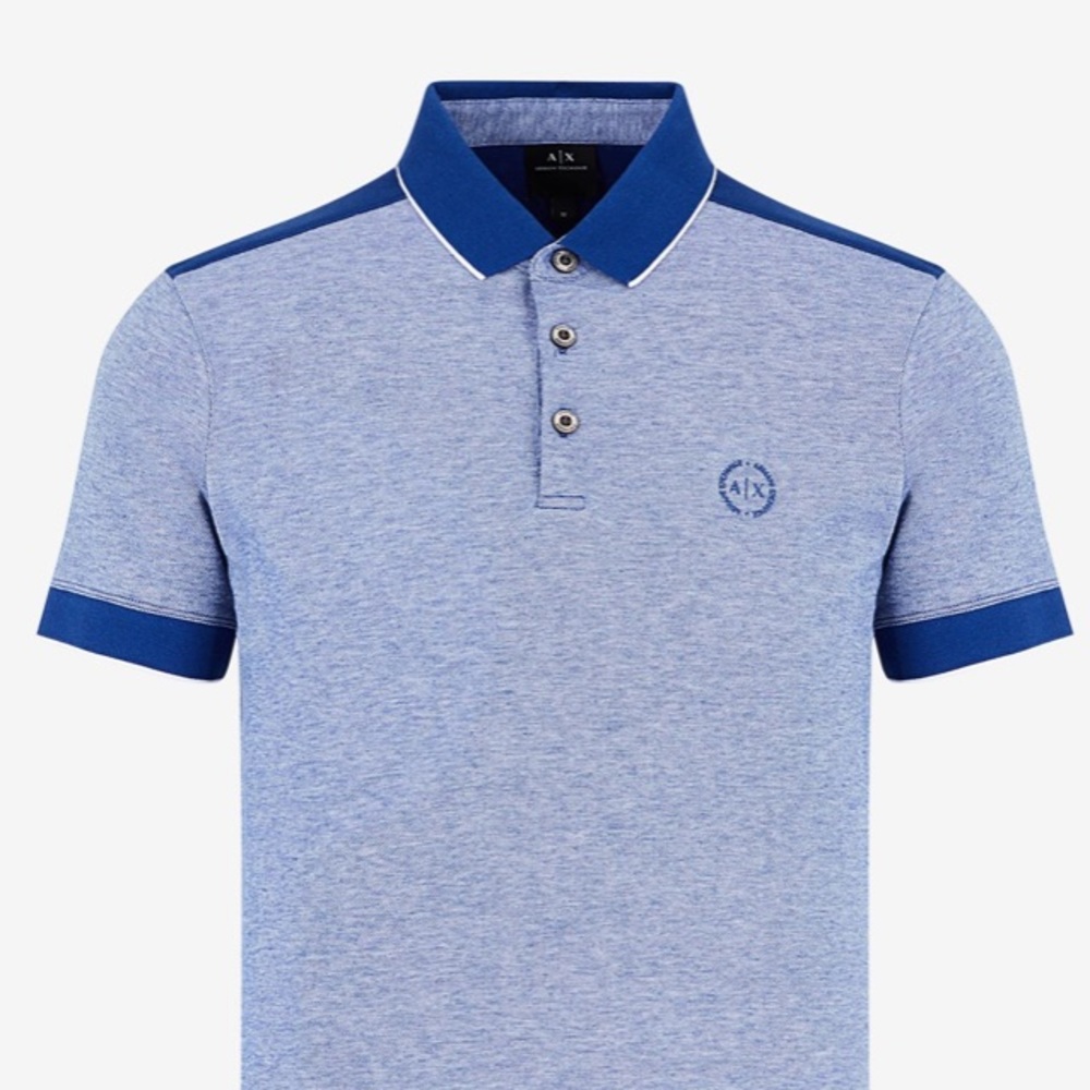 Armani Exchange Color Block Polo- NWOT